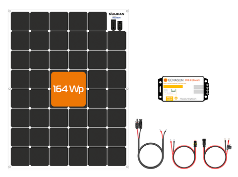 SunBender kit L 164 Watt 4S LiFePO4 14.2 volt