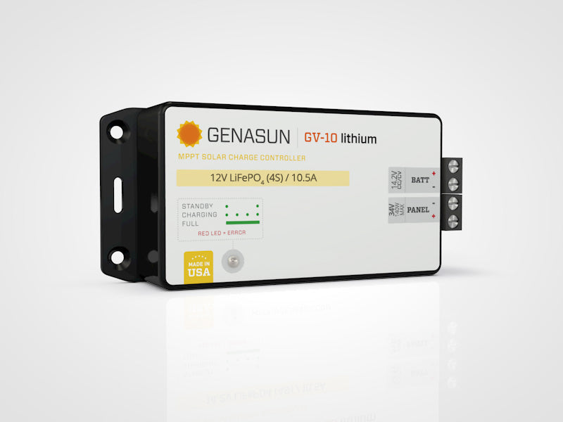 Genasun GV-10 Lithium 14.2 Volt MPPT Genasun Overdrive