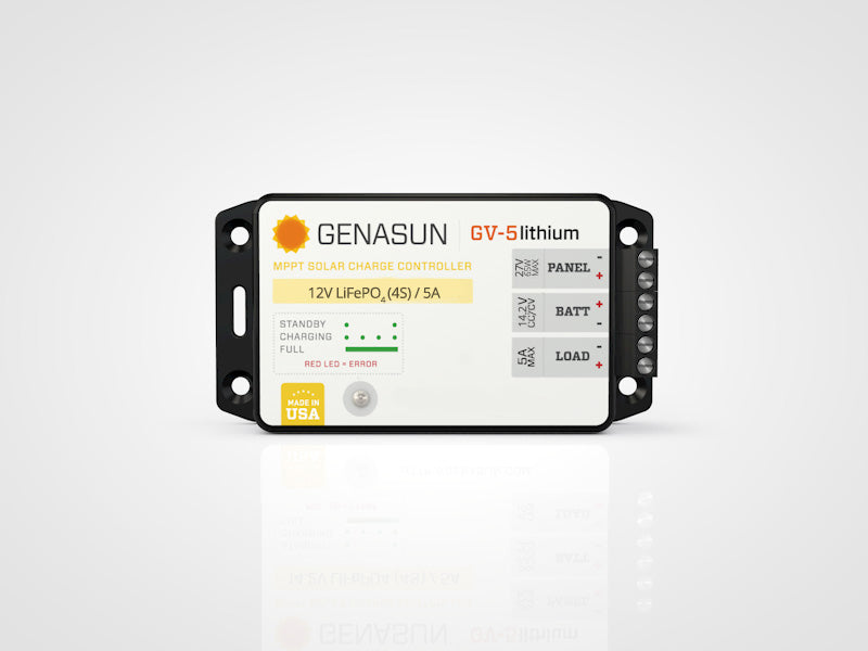 Genasun GV-5 Lithium 14.2 Volt MPPT