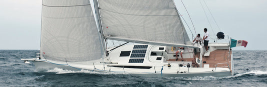 Efficient system design for solar on your boat