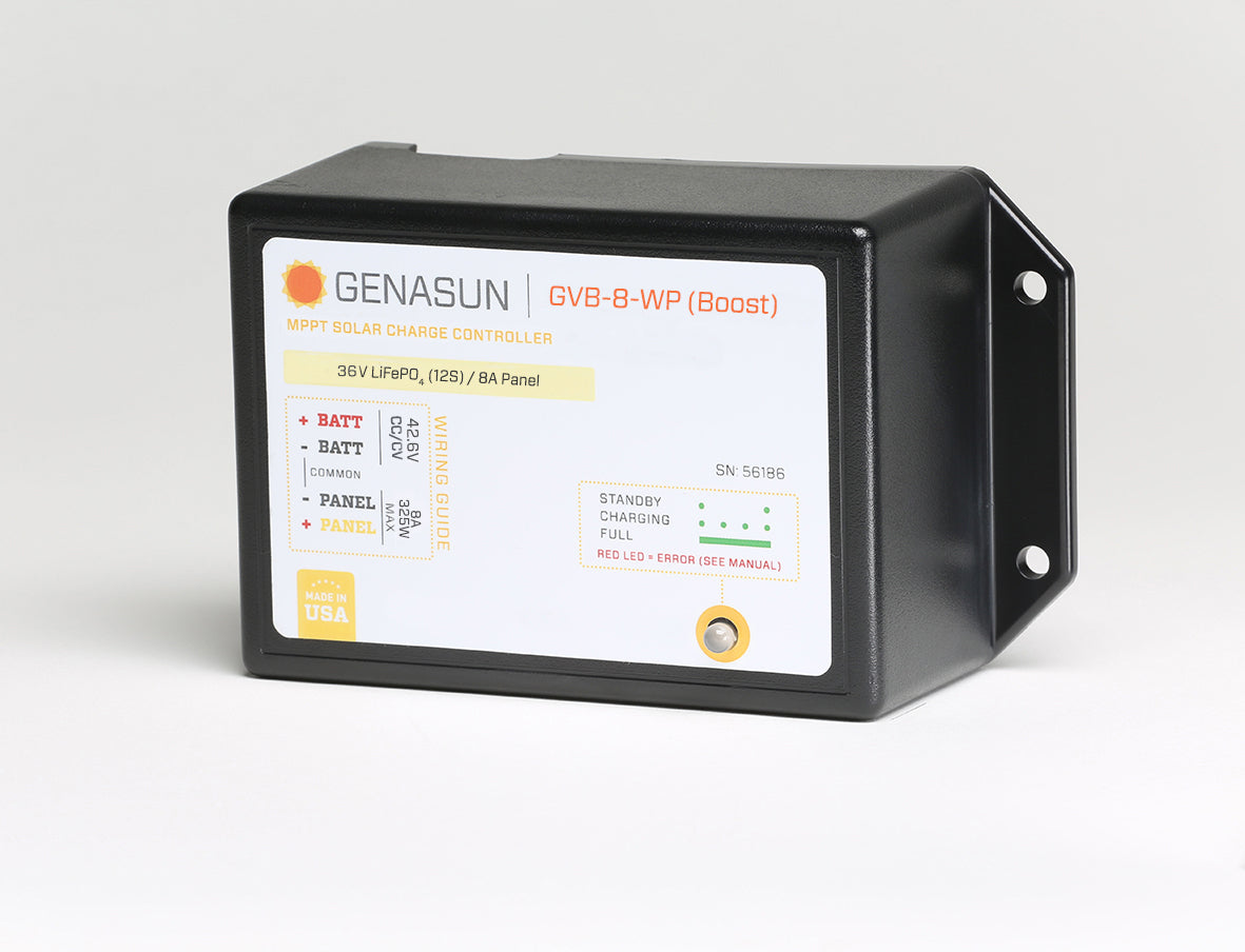 Genasun GVB-8 Lithium 42.6 Volt WP MPPT