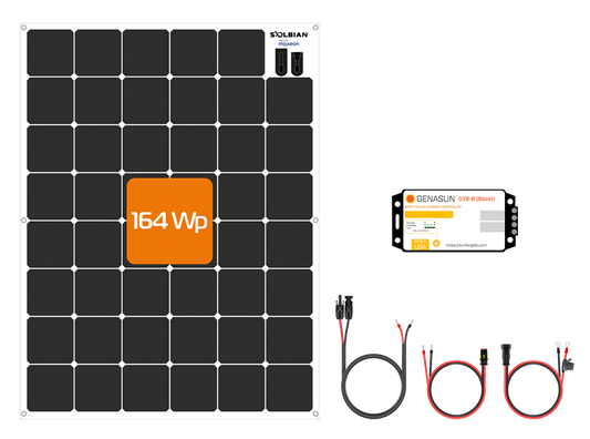 SunBender kit L 164 Watt 4S LiFePO4 14.2 volt