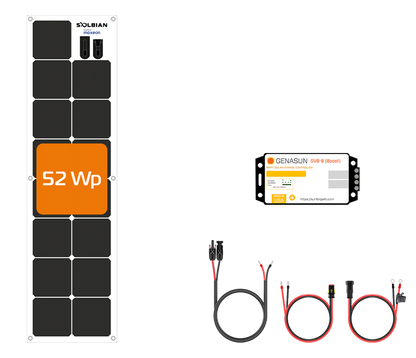 SunBender kit S 52 Watt 12 volt lead acid