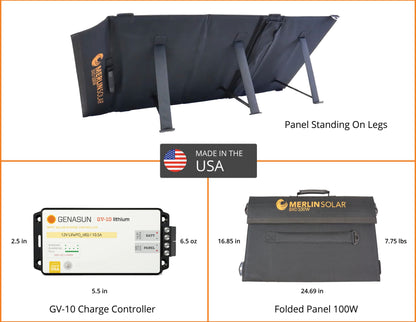 Merlin Panther Solar GV-10 Lead-Acid